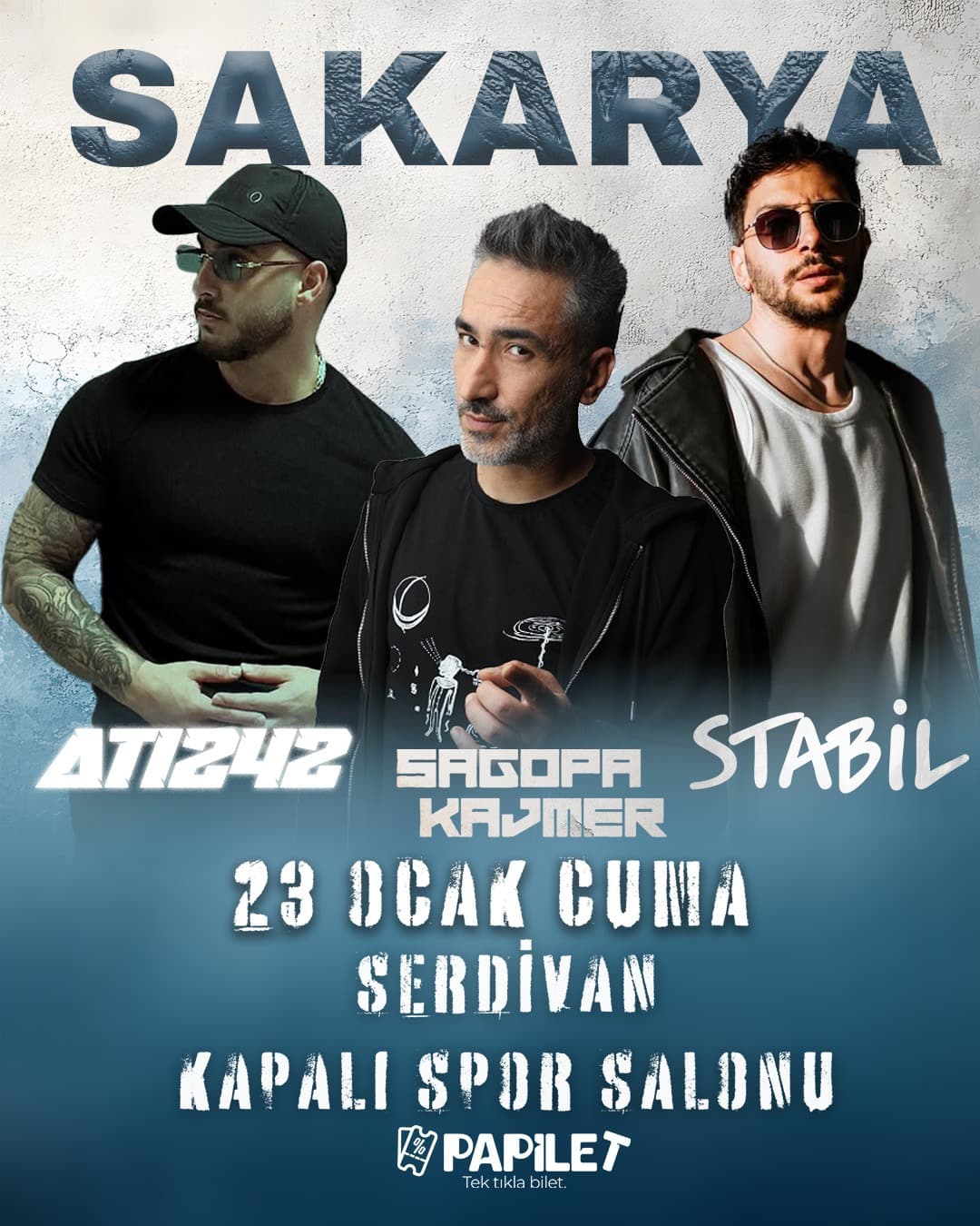 Papilet Etkinlik: Sagopa Kajmer - Ati242 - Stabil Konser - Bilet Satın Al