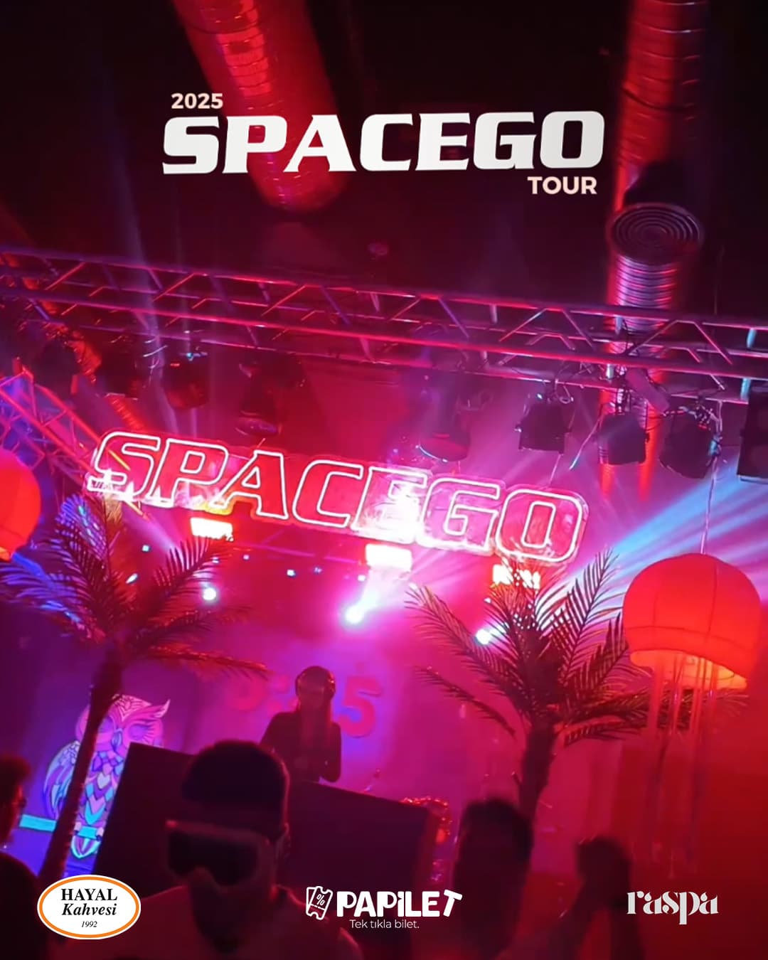 Papilet Etkinlik: Spacego - Bilet Satın Al