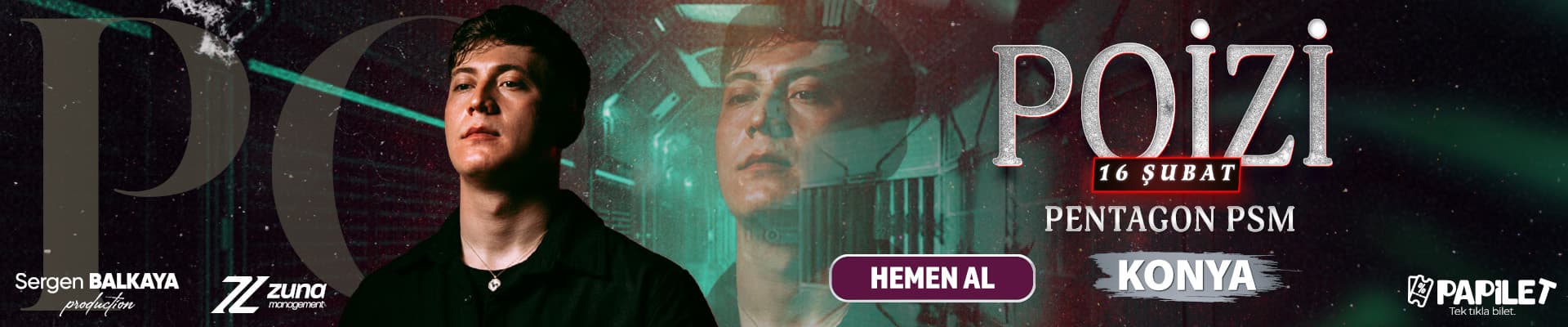Papilet Etkinlik: POİZİ SLİDER - Bilet Satın Al
