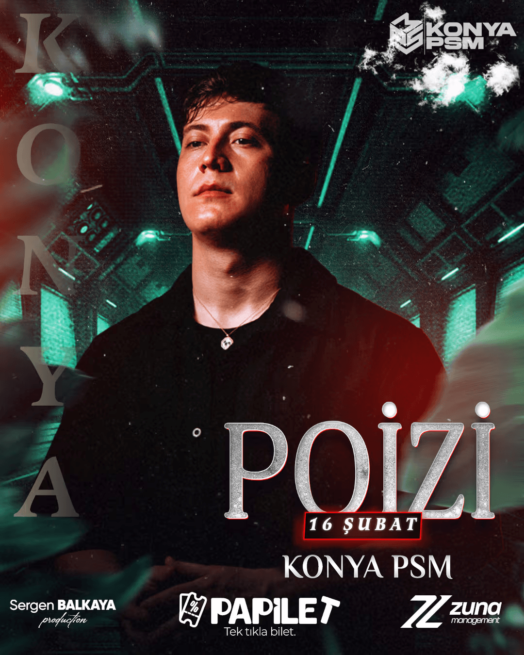Papilet Etkinlik: Poizi Konya Konseri - Bilet Satın Al