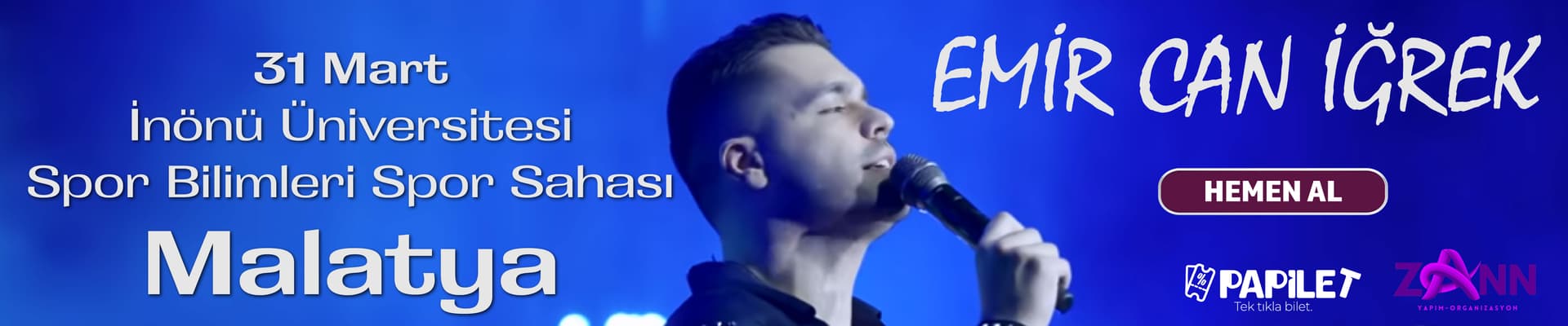 Papilet Etkinlik: EMİRCAN SİVAS - Bilet Satın Al