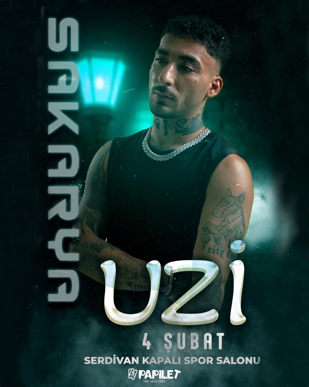 Papilet Etkinlik: Uzi Sakarya Konseri - Bilet Satın Al