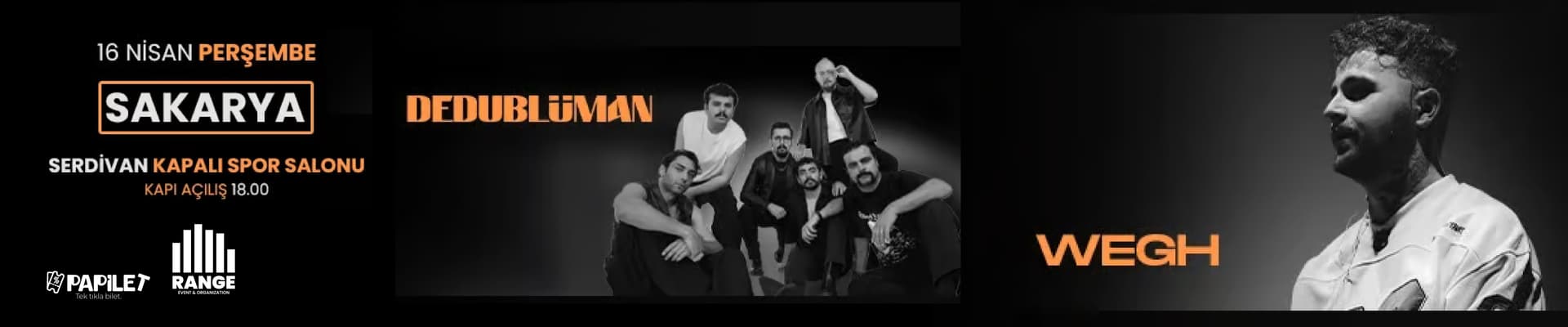 Papilet Etkinlik: DEDÜBLÜMAN - Bilet Satın Al
