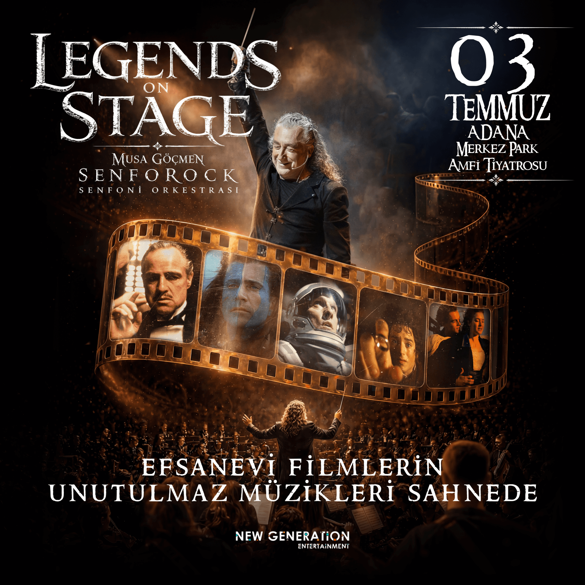 Papilet Etkinlik: LEGENDS ON STAGE SENFO ROCK   ADANA - Bilet Satın Al