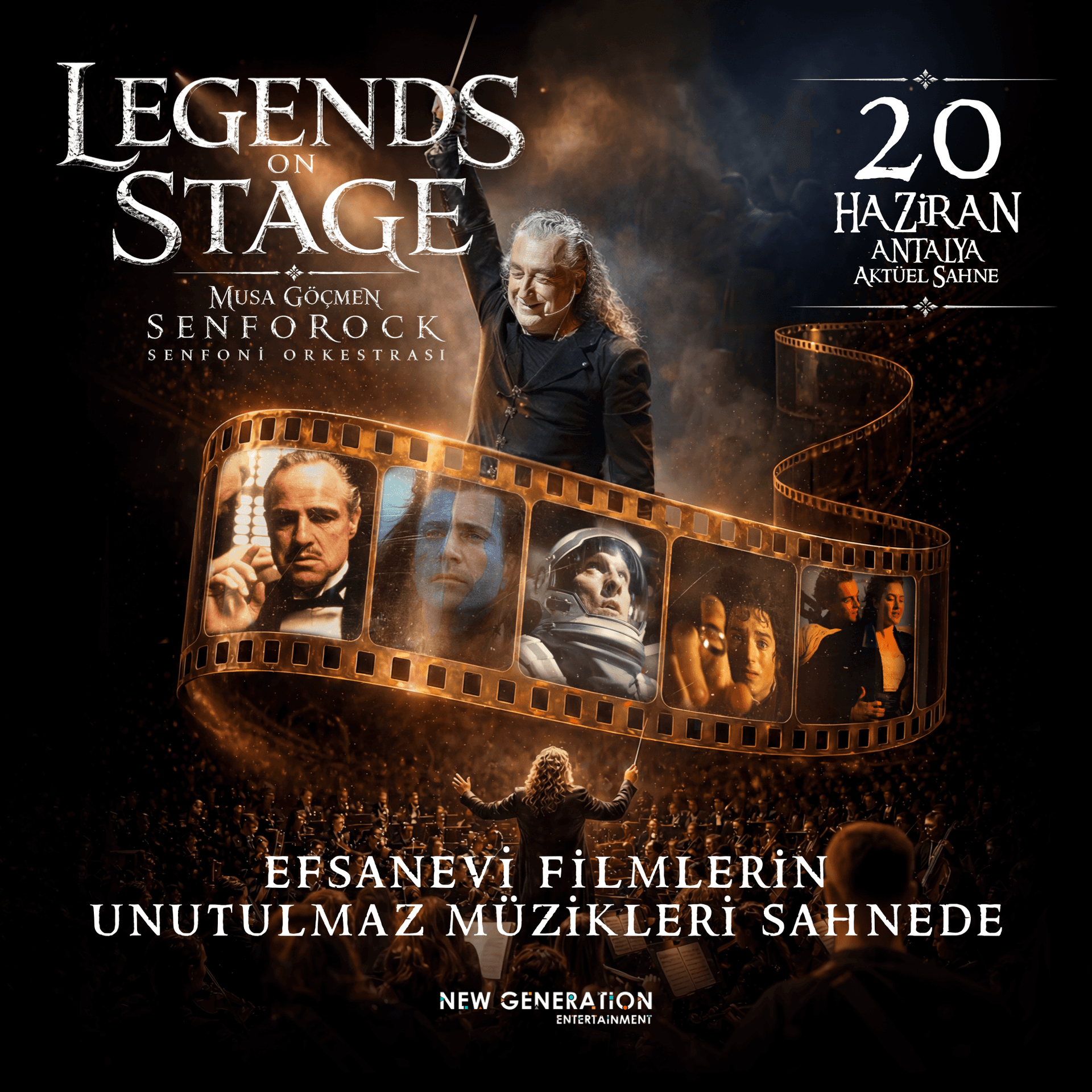Papilet Etkinlik: LEGENDS ON STAGE SENFO ROCK ANTALYA - Bilet Satın Al