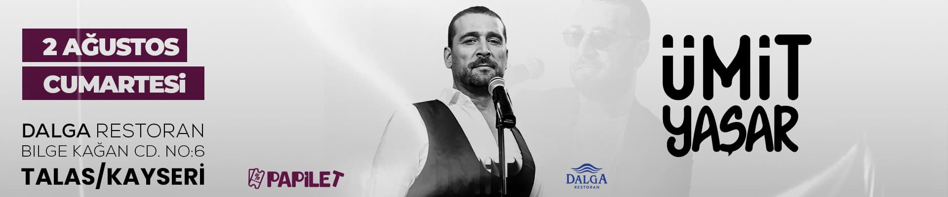 Papilet Etkinlik: Ümit Yaşar - Bilet Satın Al