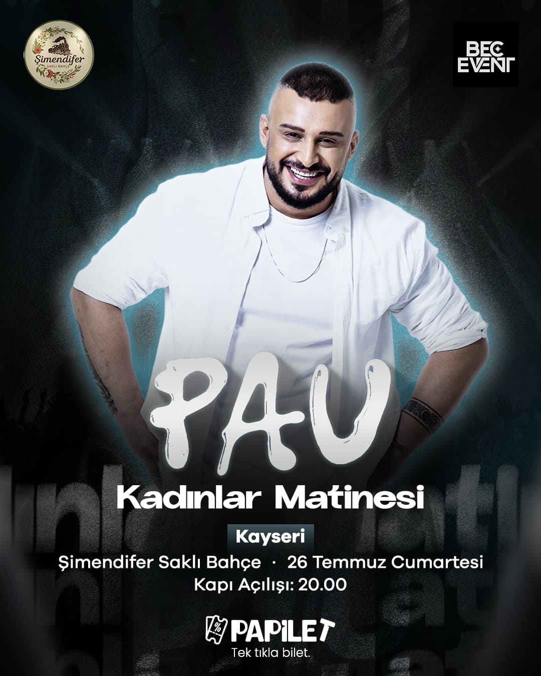 Papilet Etkinlik: Pau Kadınlar Matinesi - Bilet Satın Al