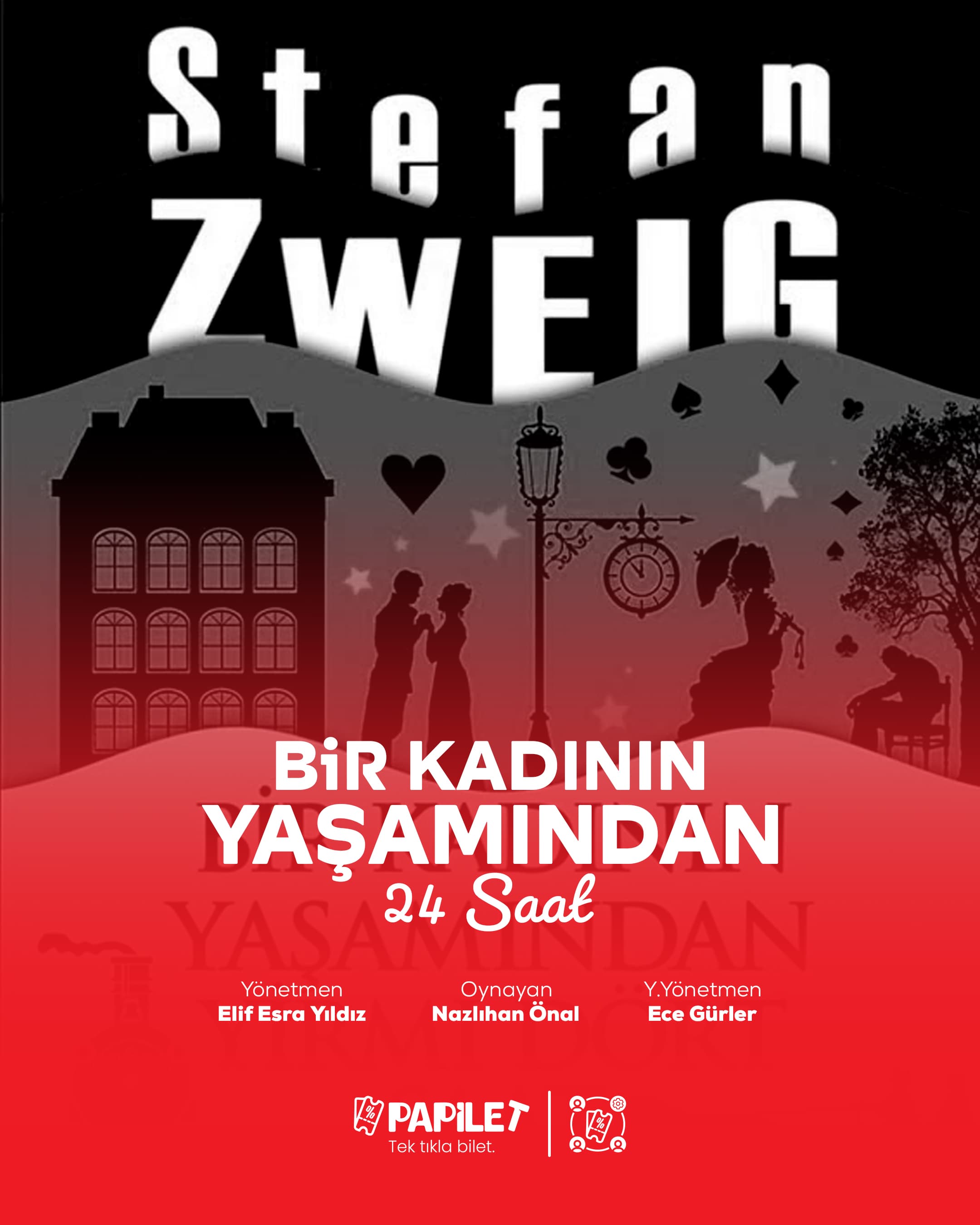 Papilet Etkinlik: Bir Kadının Yaşamından 24 Saat Oyunu - Bilet Satın Al