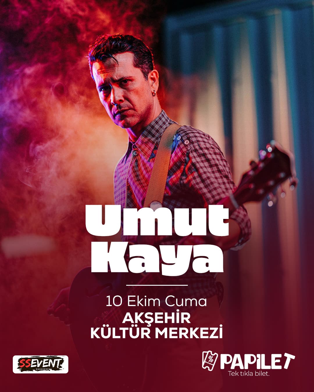 Papilet Etkinlik: Umut Kaya Konya Konseri - Bilet Satın Al