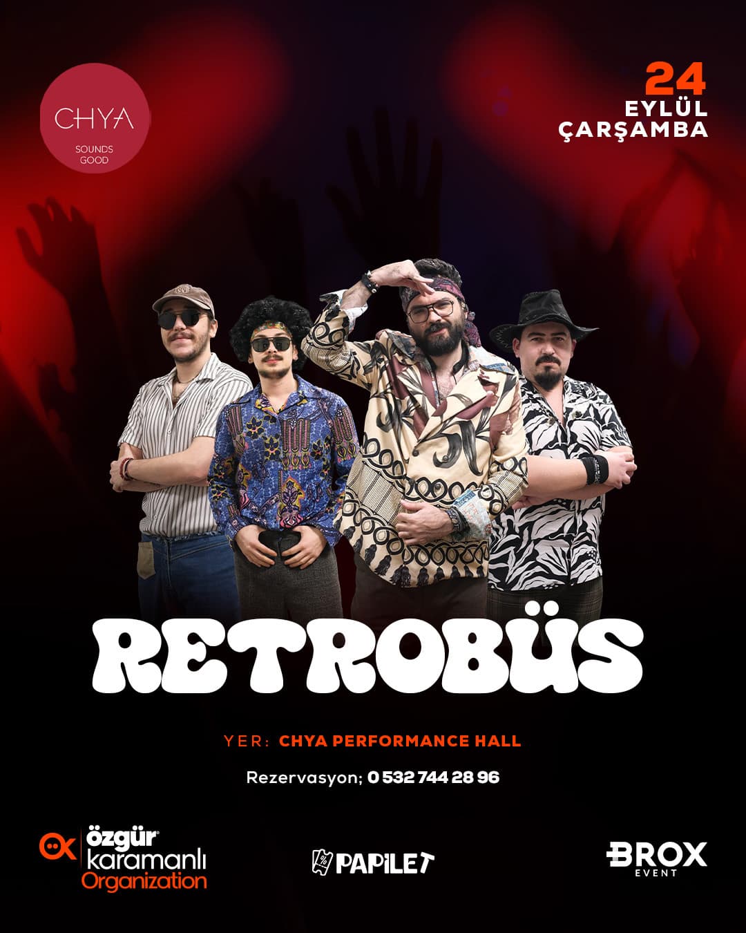 Papilet Etkinlik: Retrobüs Konser - Bilet Satın Al