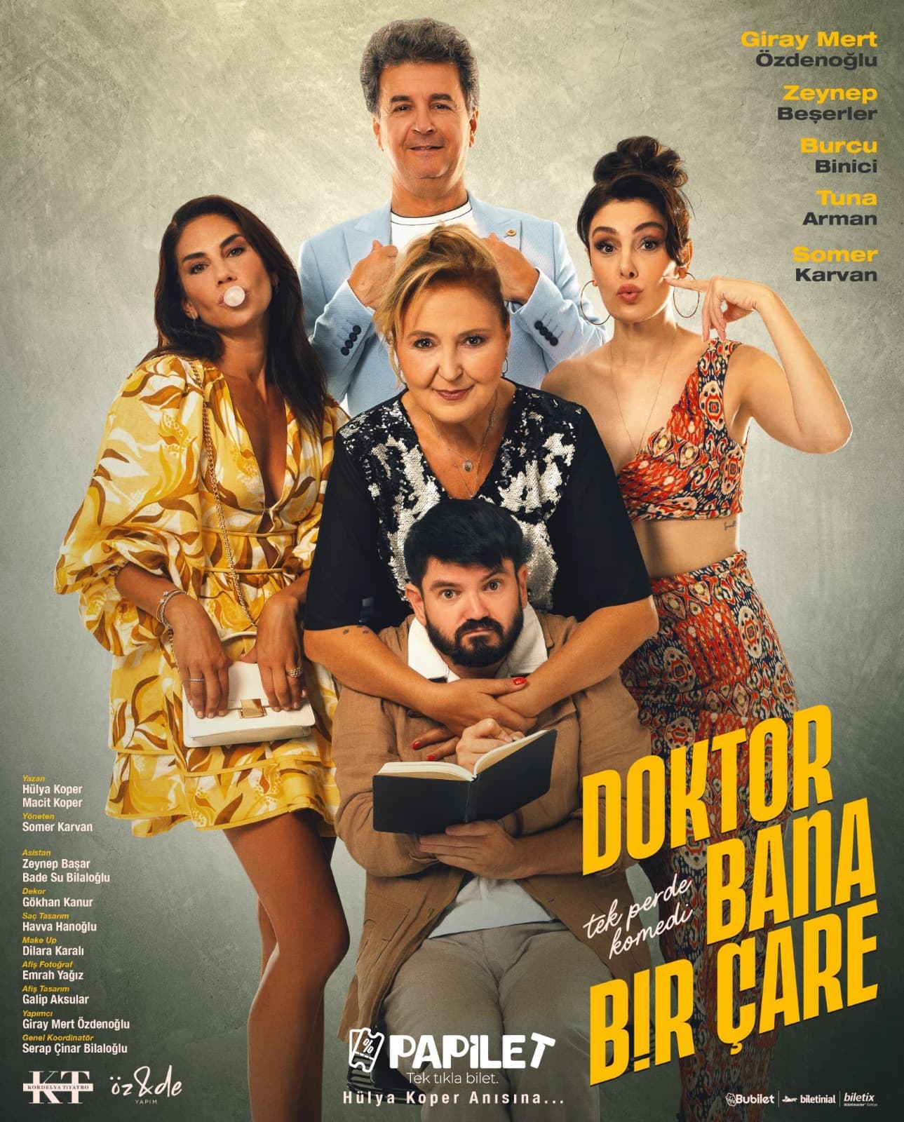 Papilet Etkinlik: Doktor Bana Bir Çare Oyunu - Bilet Satın Al