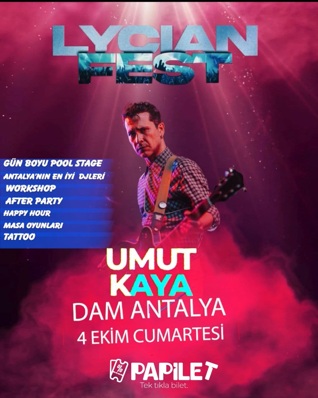 Papilet Etkinlik: Lycian Festival - Bilet Satın Al